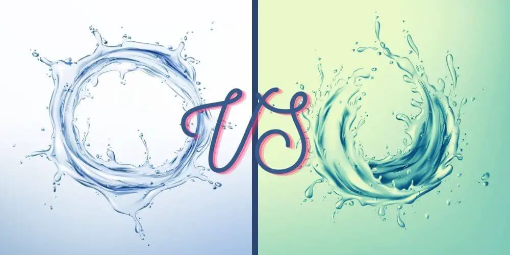 Purified vs Spring Water